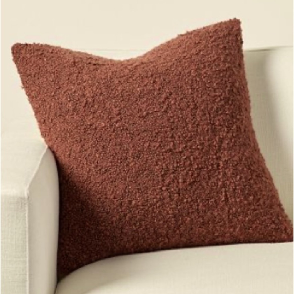 COPY - New Boucle Pillow by pottery barn 20 X 20”